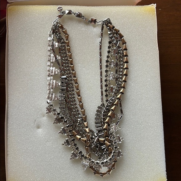 Stella & Dot Accessories - Stella & Dot Silver and Gold 5 in 1 Multi-Strand Necklace